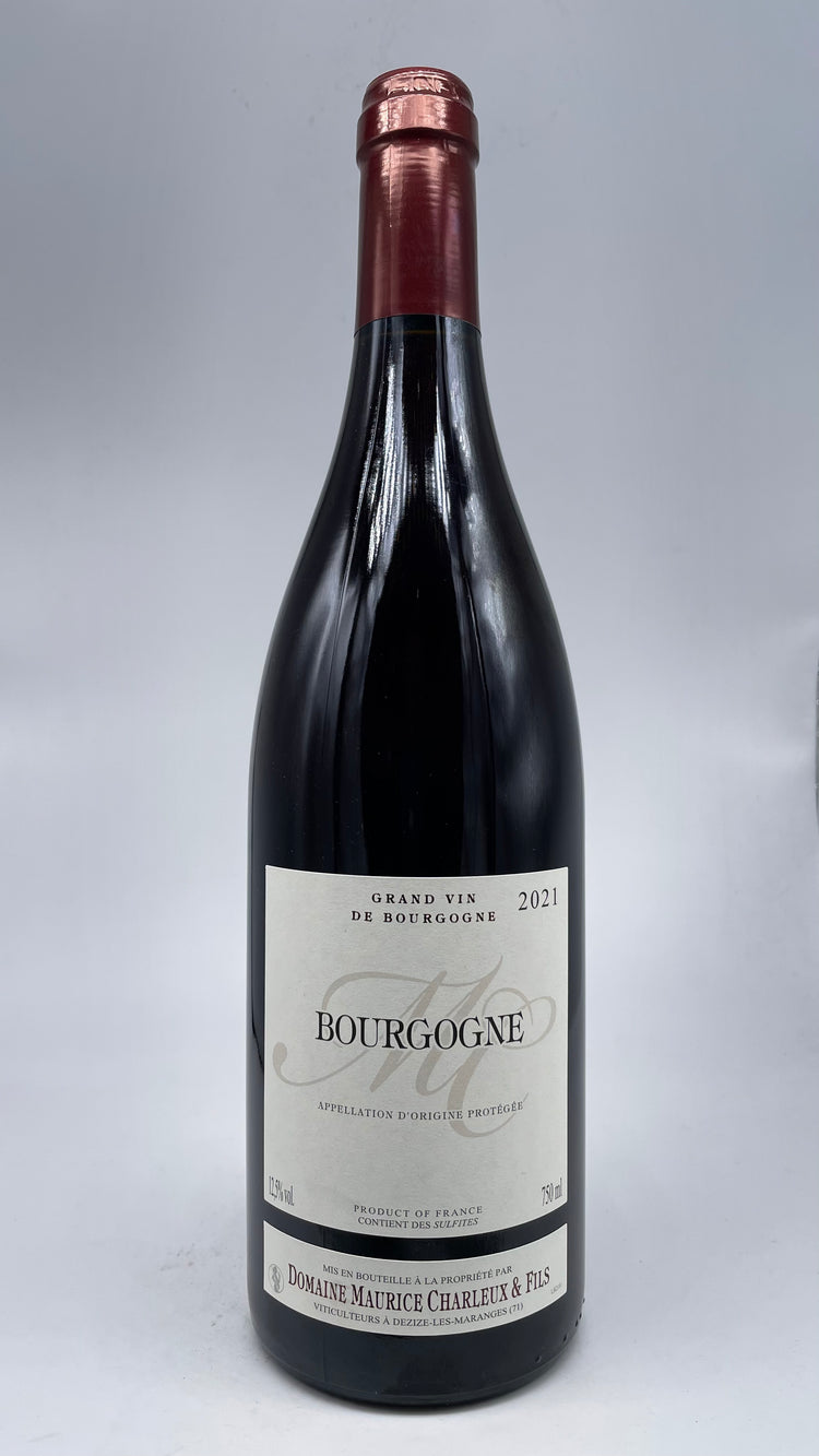 Domaine Maurice Charleux, Bourgogne Rouge 2021